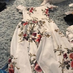 Pre-loved long floral dress.